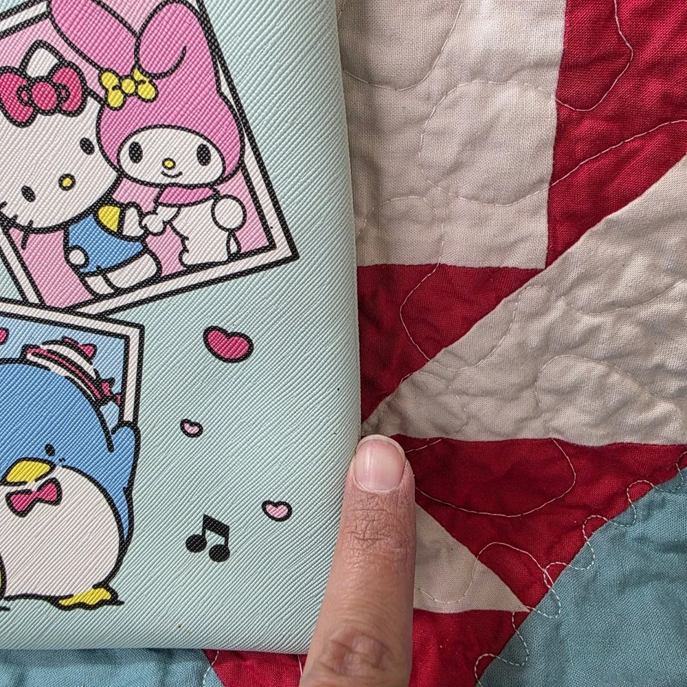 Sanrio Hello Kitty and Friends Blue Zip Bag‎ 2024 Sanrio Pencil Makeup Pouch